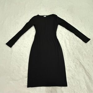 LuLaRoe Black Long Sleeve Sheath Dress